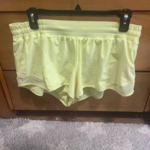 Bright Yellow lululemon hotty hots